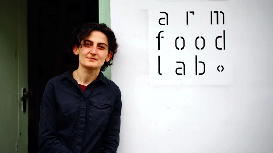 Η Ani Harutyunyan, δημιουργός του Arm Food Lab. © David Egui
