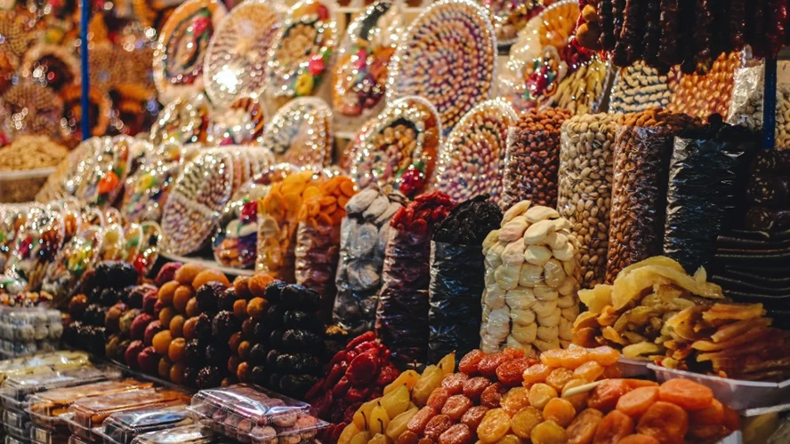 Στην αγορά τροφίμων GUM στο Γερεβάν. © David Egui
