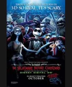 THE NIGHTMARE BEFORE CHRISTMAS 3-D